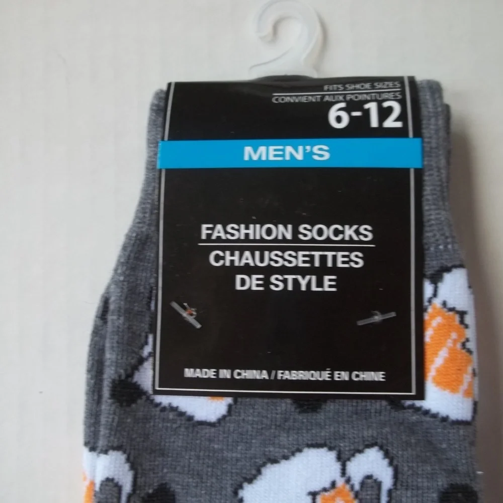 Men's Beer Mug Socks Fits Shoe Size 6-12